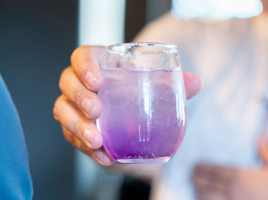 Locally distilled coktails at Sombra by Calavida